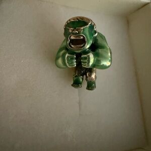 Pandora Green and Silver hulk charm